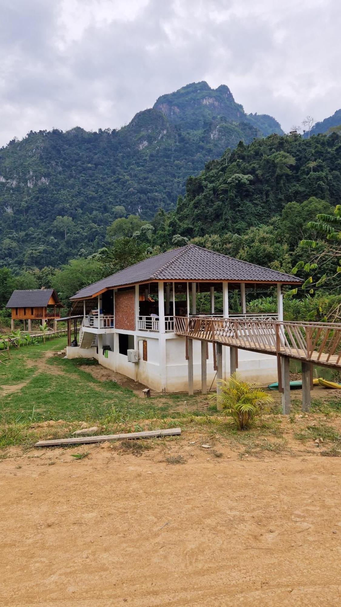 Eco Farm Stay And Hostel Nongkhiaw Dış mekan fotoğraf