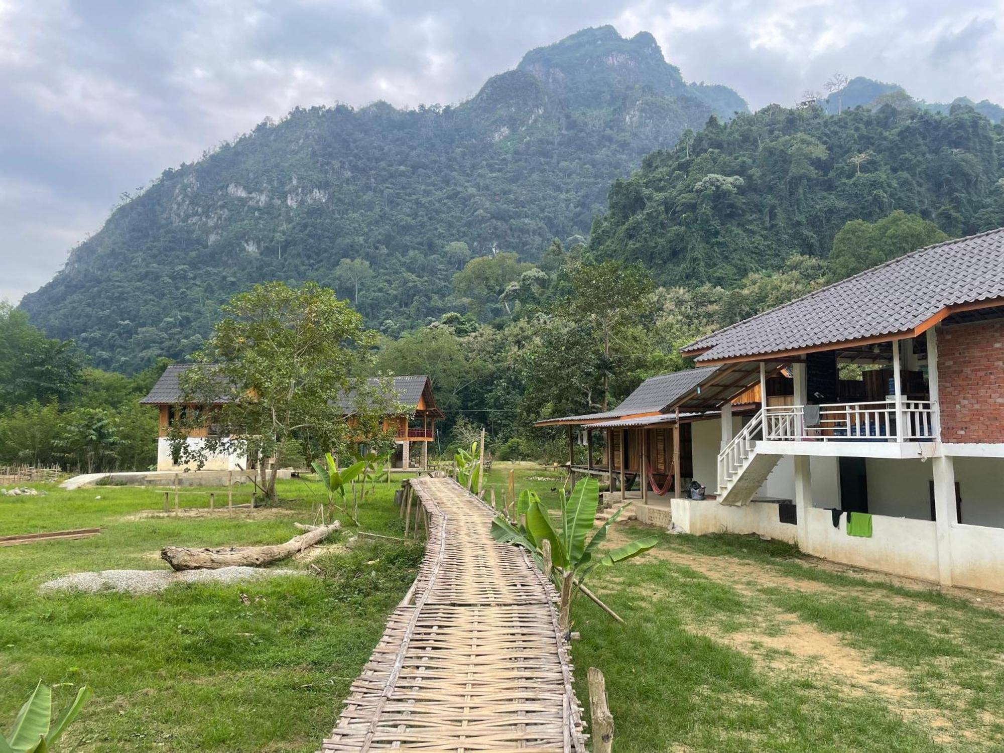 Eco Farm Stay And Hostel Nongkhiaw Dış mekan fotoğraf