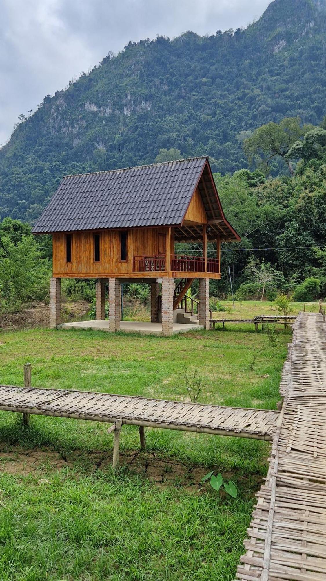 Eco Farm Stay And Hostel Nongkhiaw Dış mekan fotoğraf